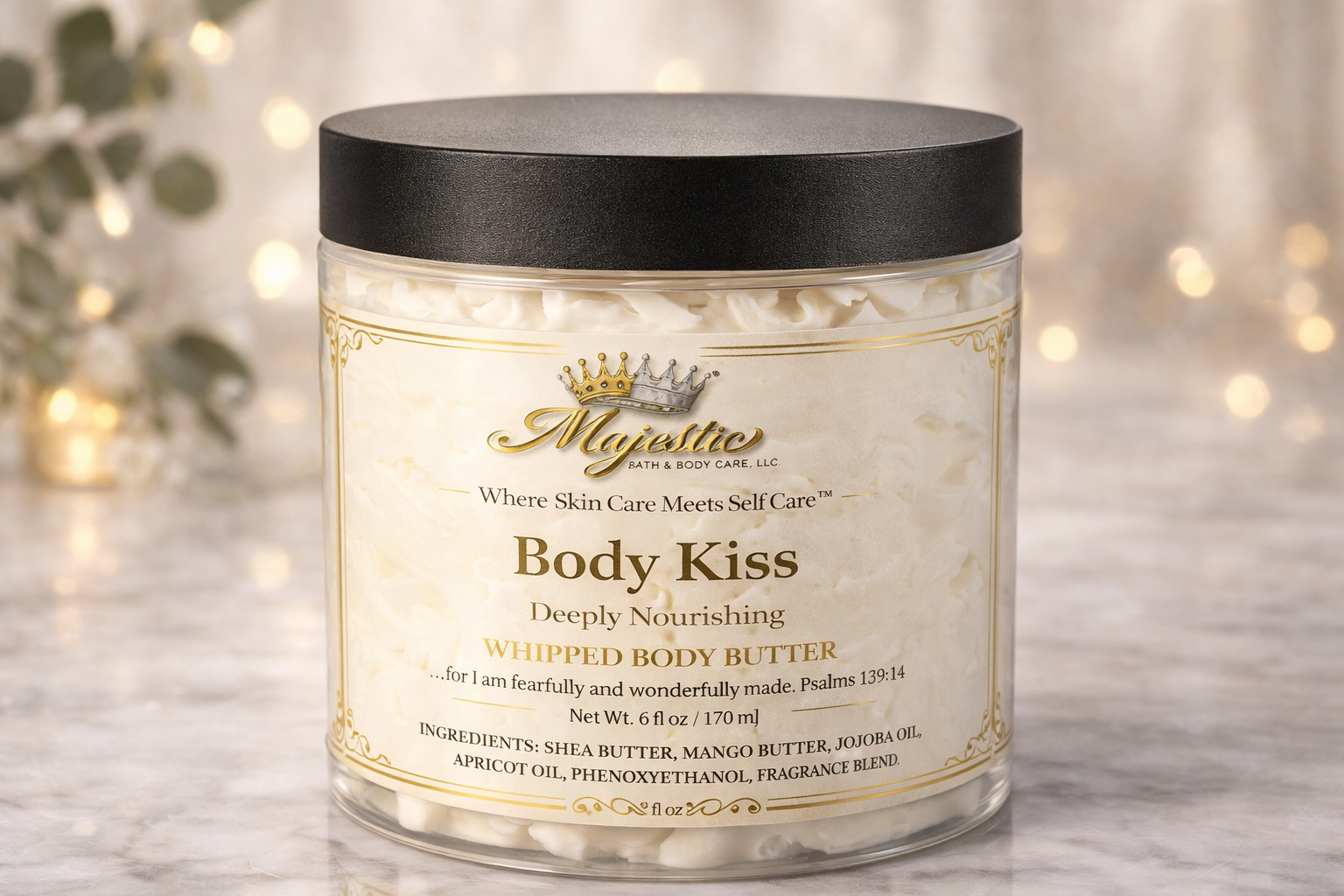 Body Kiss Body Butter (Jar)