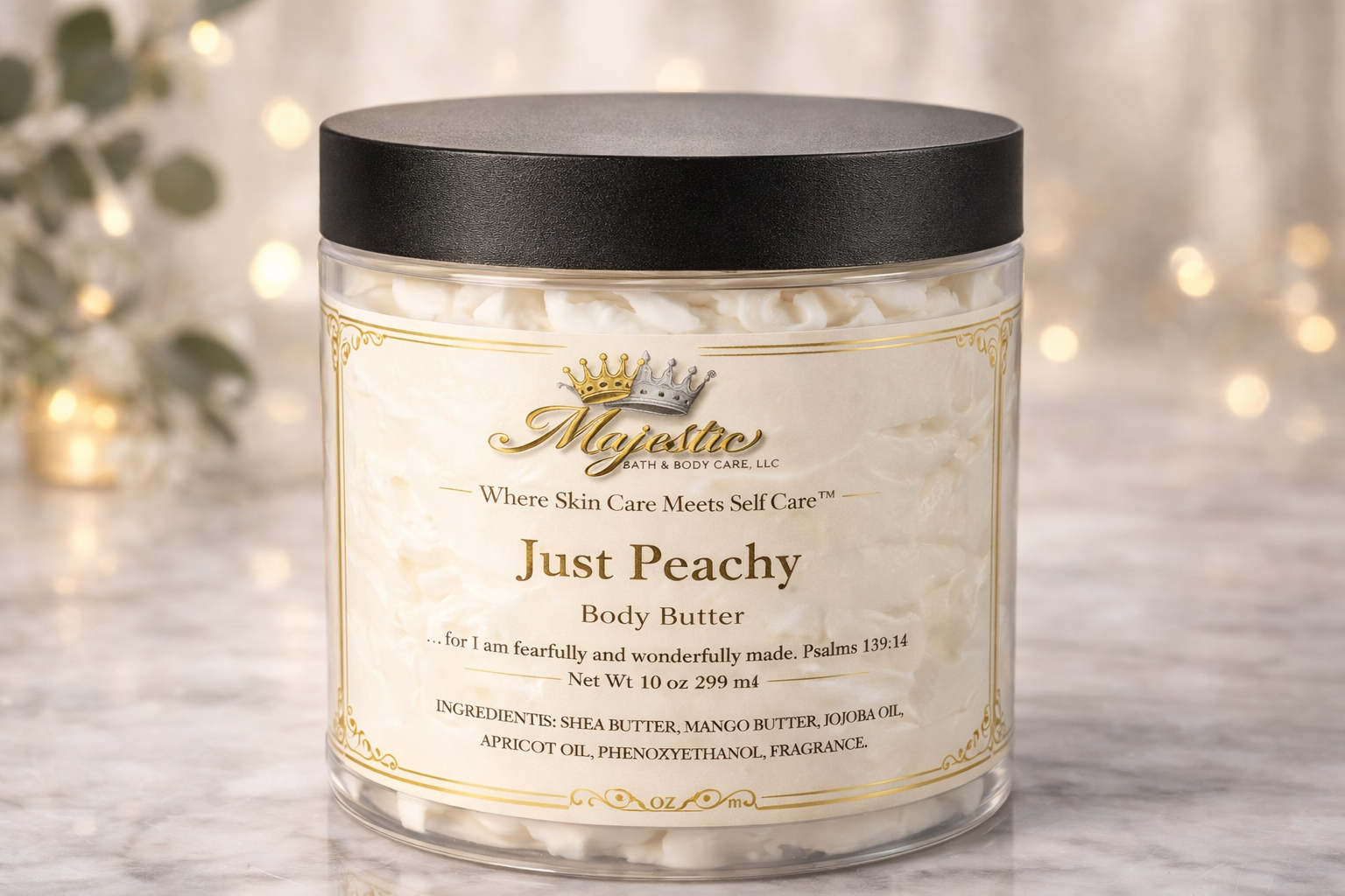 Just Peachy Body Butter (Jar)