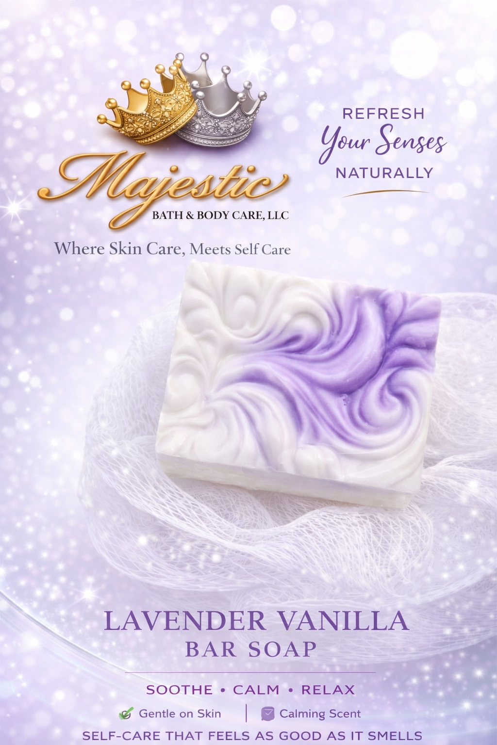 Lavender Vanilla Bar Soap